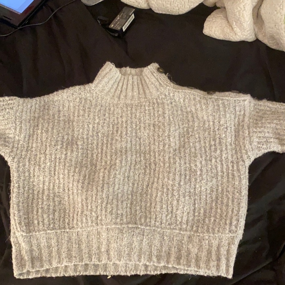 Turtle neck Grey sweater